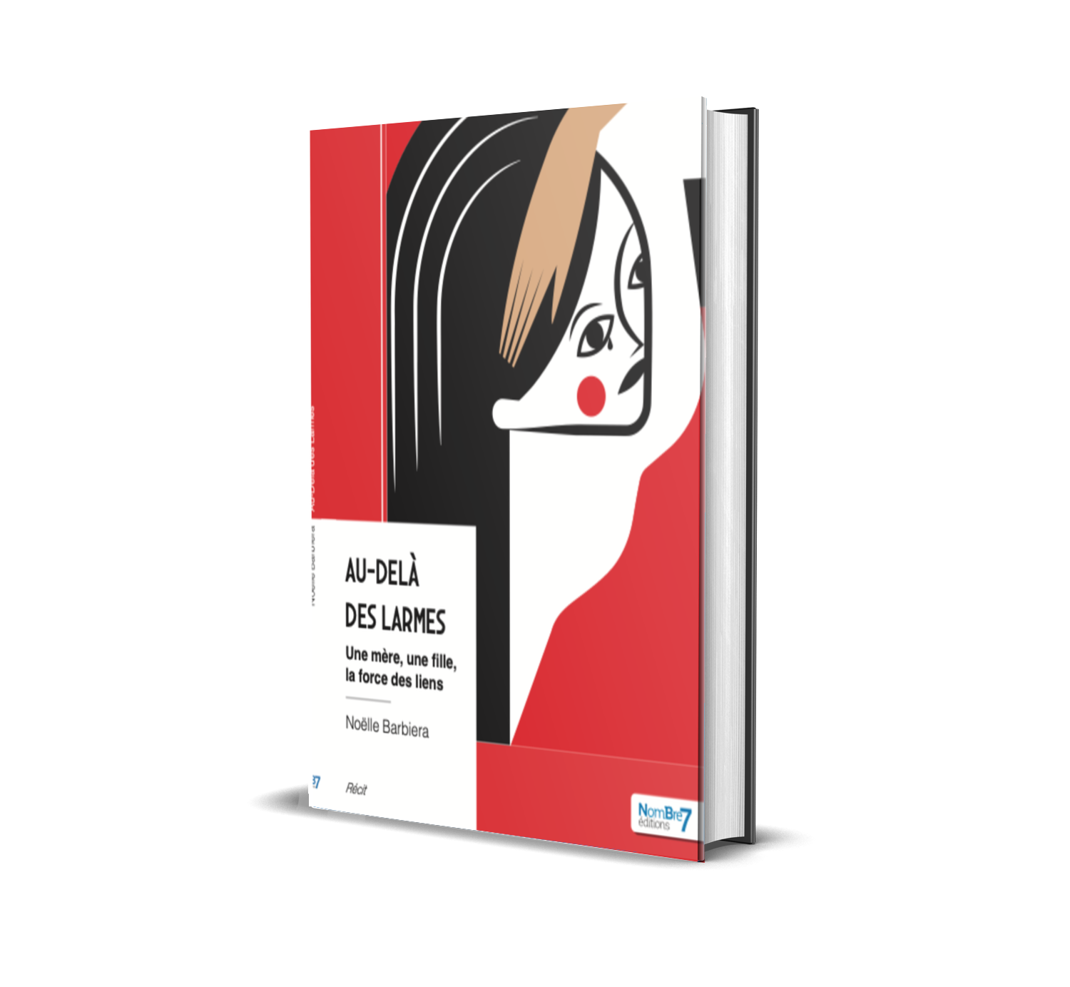 visage femme avec une larme